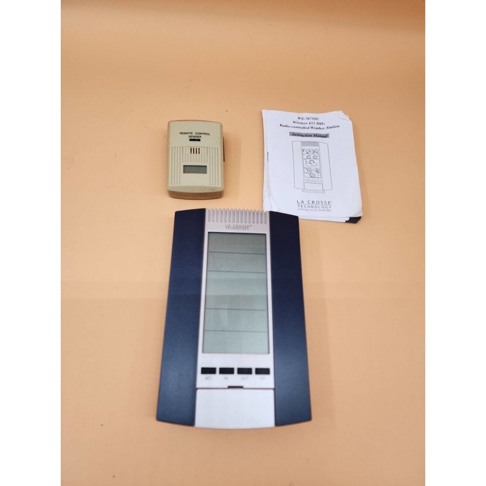 La Crosse Wireless 433mhz Radio Controlled Weather Station WS-7075SU